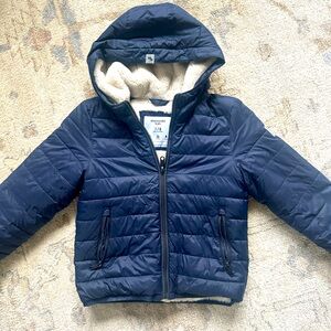 Boys Abercrombie Kids Puffer Winter Coat/Jacket size 7/8